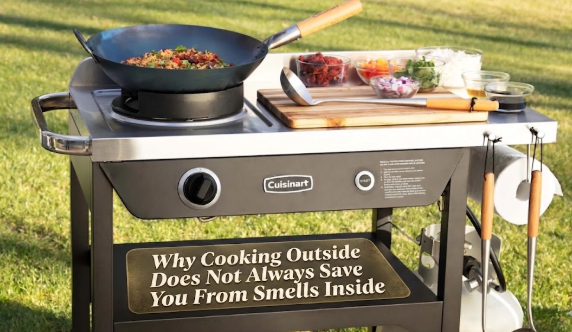 Why Cooking Outside Does Not Always Save You From Smells Inside